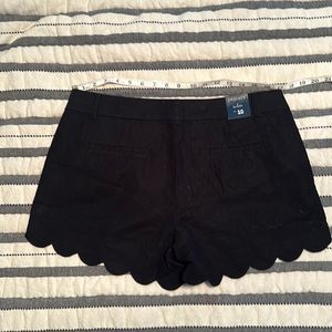 J. Crew Scalloped Shorts